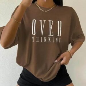 Stylish Printed Oversized Women's T-shirt